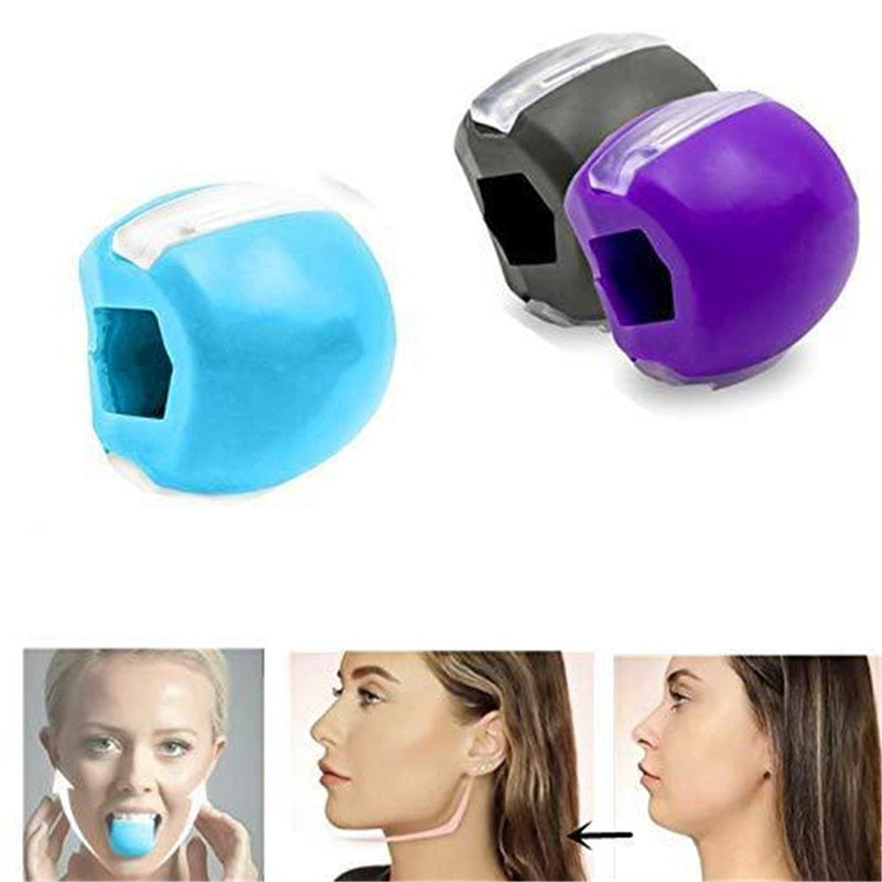 Gel Fitness Ball Jaw Exerciser