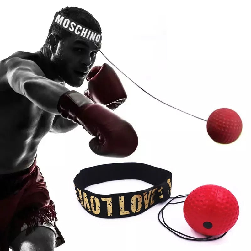 Boxing Reflex Ball Head-mounted Punch Ball