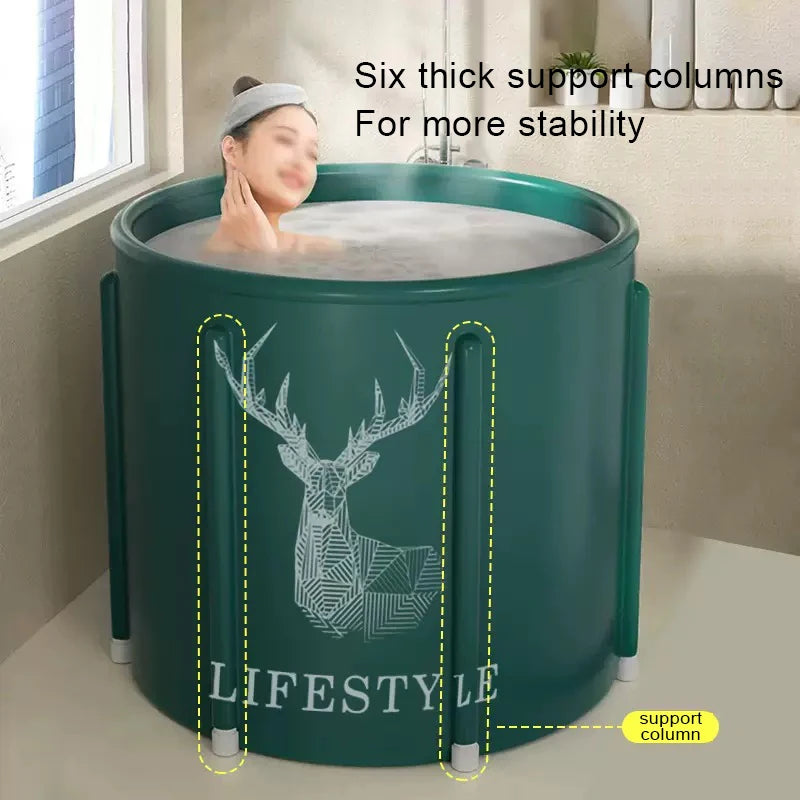 Portable Foldable Ice Bathtub