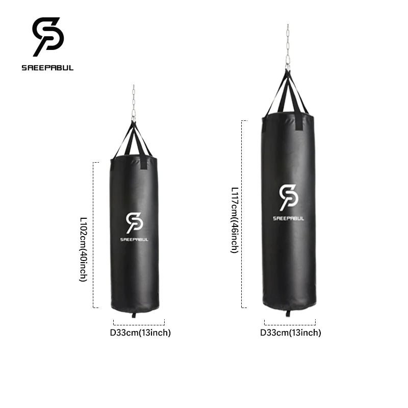 100/120cm Unfilled Heavy Punching Bag