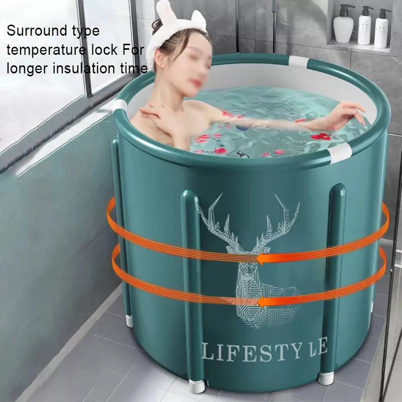 Portable Foldable Ice Bathtub