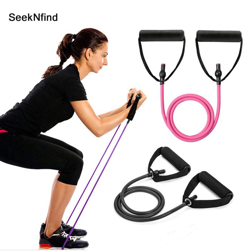 5 Level Resistance Bands with Handles