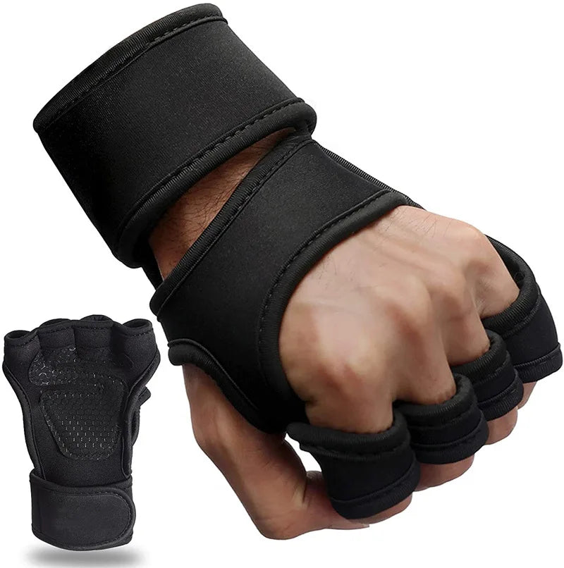 1 Pair Weight Lifting Gym Training Gloves