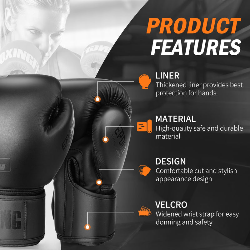 Tone2Go Ultimate Leather Boxing Gloves