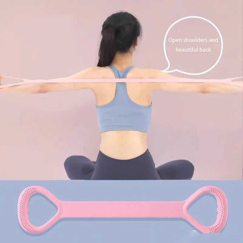 Yoga Stretch Strap 8-figure Tensioner