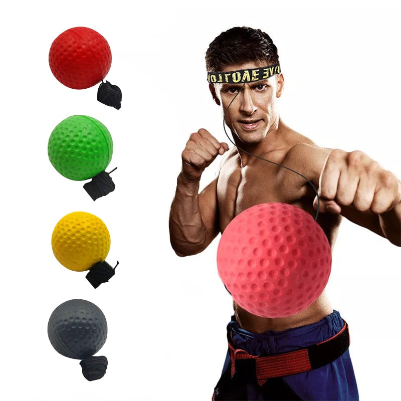 Boxing Reflex Ball Head-mounted Punch Ball